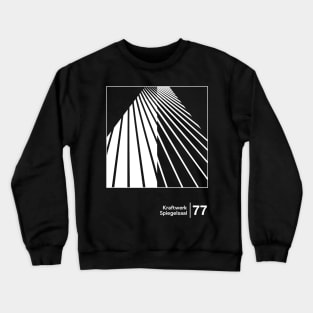 Spiegelsaal / Minimalist Graphic Design Fan Artwork Crewneck Sweatshirt